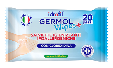 GERMOLWIPES SALV IG MANI 20PZ