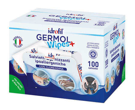 GERMOLWIPES MONOD 100PZ