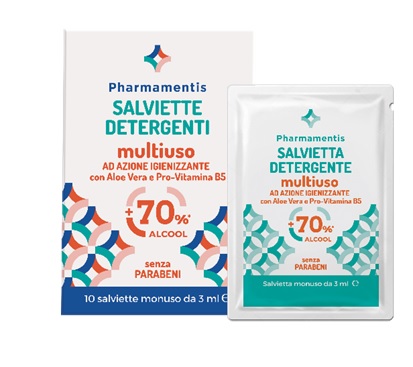 PHARMAMENTIS SALV 70%ALC 10PZ