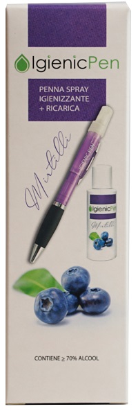 IGIENIC PEN BOX MIRTILLO 100ML