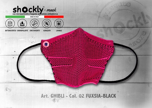 MASCHERINA AD GHIBLY FUCSIA