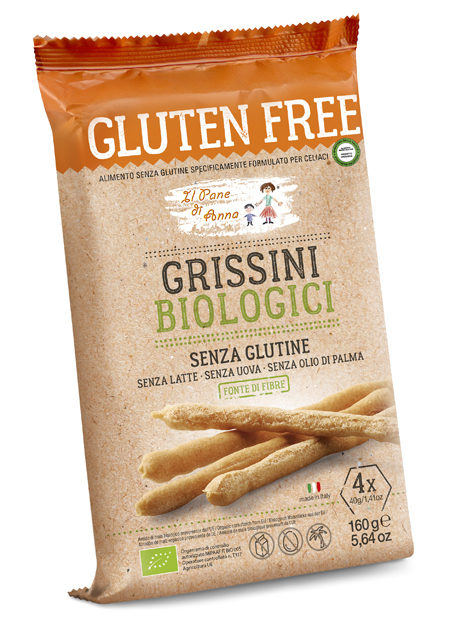 PANE ANNA GRISSINI BIOL 160G