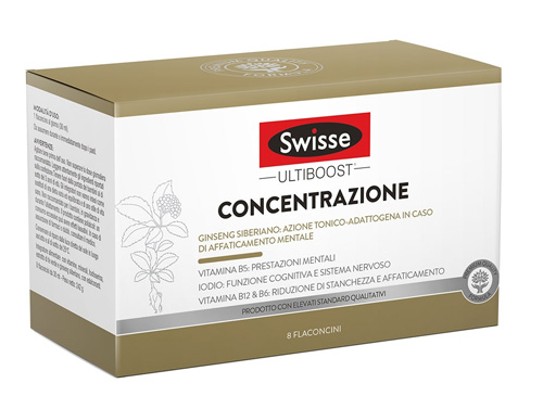 SWISSE CONCENTRAZIONE 8FLX30ML