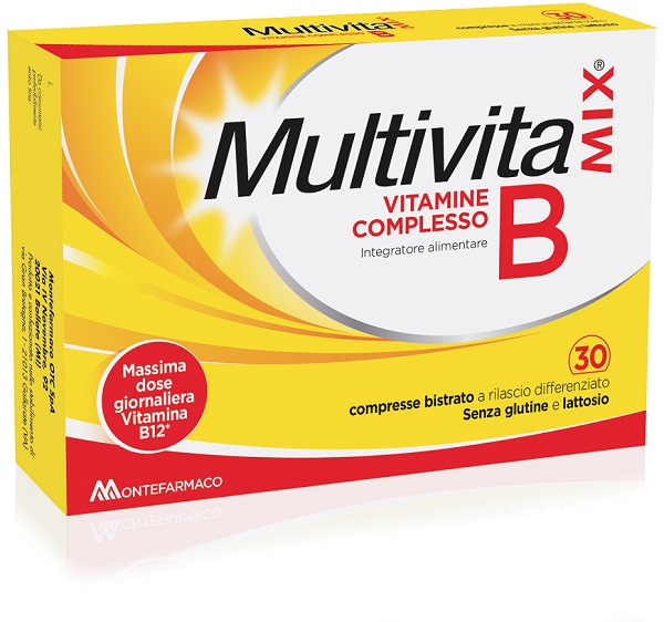 MULTIVITAMIX VIT B BISTR 30CPR