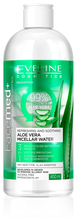 EVELINE C ACQUA MICELL ALOE VE