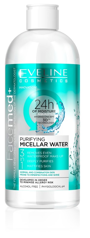 EVELINE C ACQUA MICELL PURIF