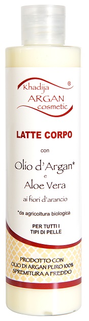 LATTE CORPO CON OLIO DI ARGAN