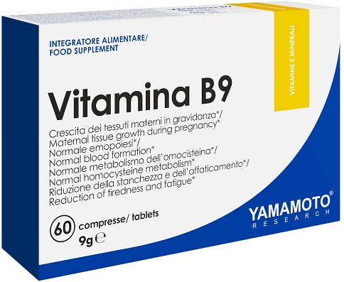 YAMAMOTO R VITAMINA B9 60CPR