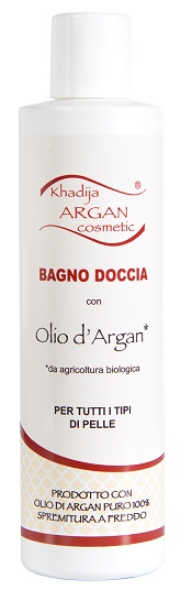 BAGNO DOCCIA CON OLIO DI ARGAN