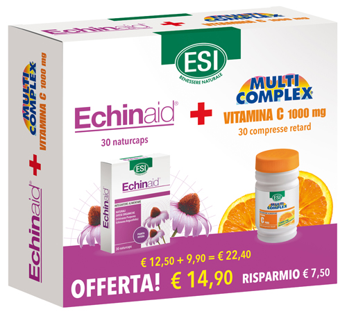 ESI ECHINAID 30NATURCAPS+VIT C