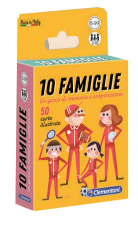 16172 CARTE 10 FAMIGLIE