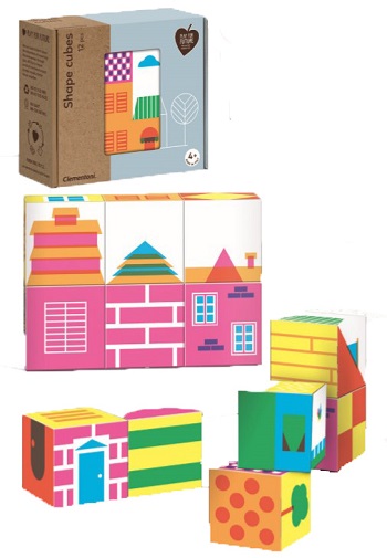 SHAPE CUBES CASE E CASETTE