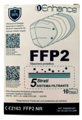 MASCHERA PROTETTIVA FFP2 KN95