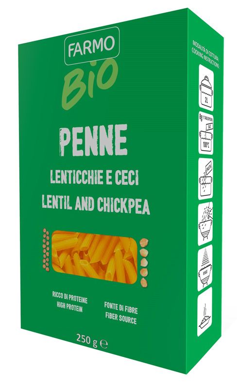 FARMO BIO PENNE LENTI/CECI250G