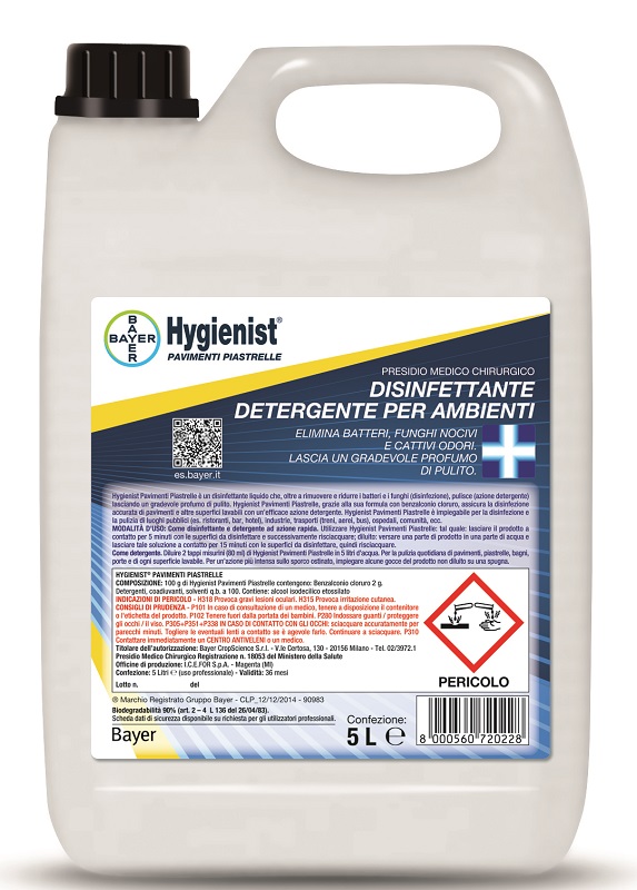 HYGIENIST PAVIMENTI PIASTR 5L