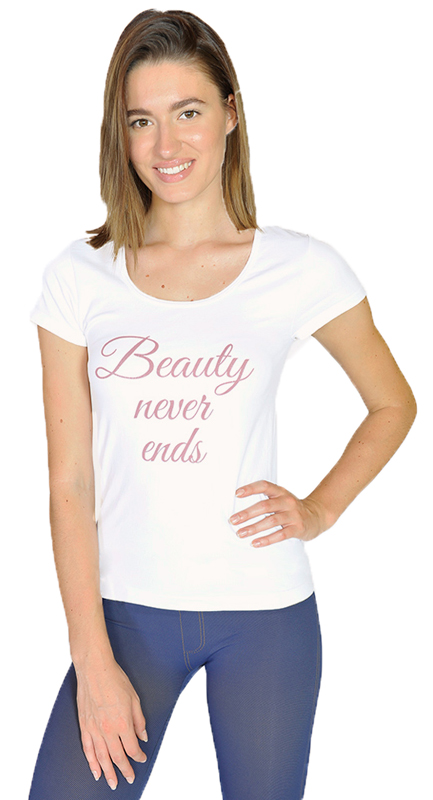 T-SHIRT MCO BEAUTY ROSA L