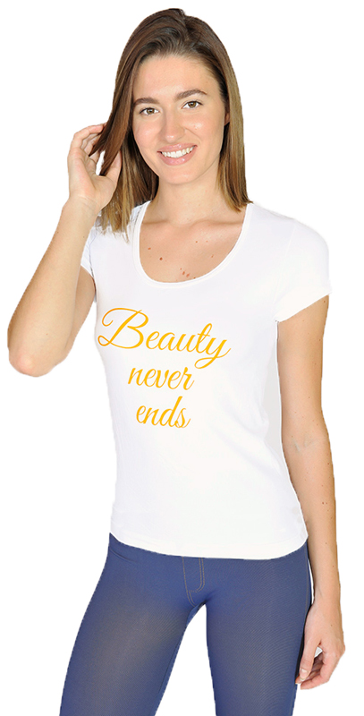 T-SHIRT MCO BEAUTY GIALLO S