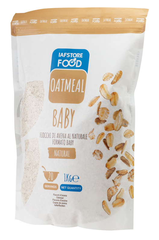 IAFSTORE S OATMEAL BB 1KG NEUT