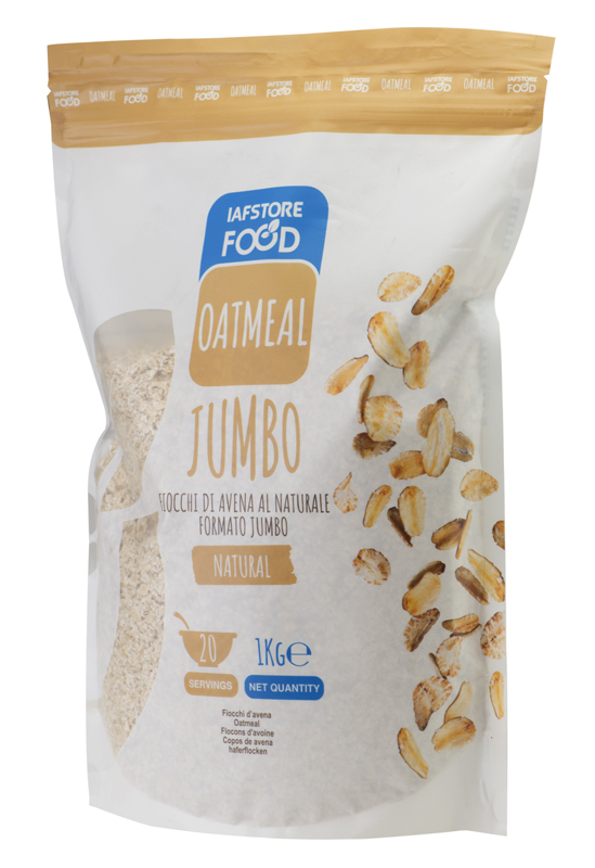 IAFSTORE S OATMEAL JUMBO1KG NE