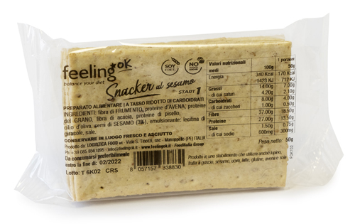 FEELING OK SNACKER SESAMO 50G