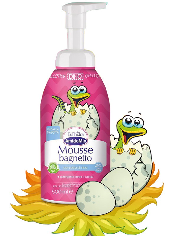 EUPHIDRA AMIDO MOUSSE BAGN+OM