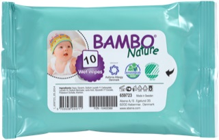 BAMBO NATURE WET WIPES 10PZ