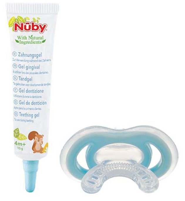 NUBY COMBO SET GEL DENTIZ+GUME NUBY COMBO SET GEL DENTIZ+GUME