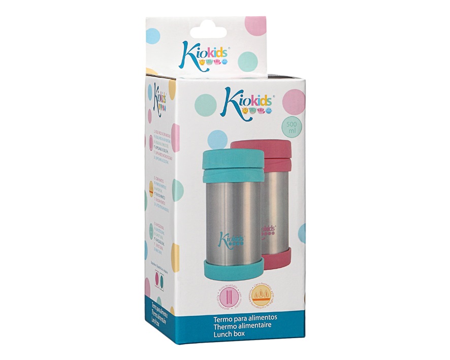 KIOKIDS THERMOS 500ML ROSA