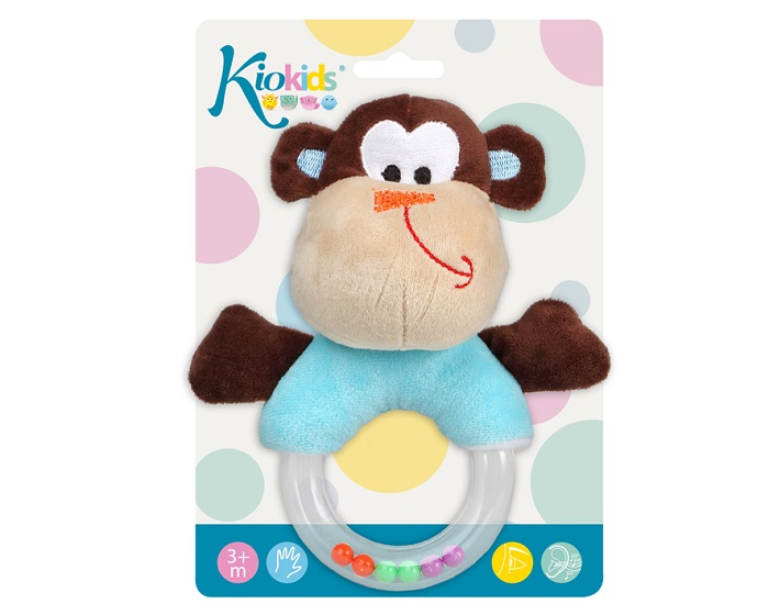 KIOKIDS SONAGLIO SCIMMIA 18CM