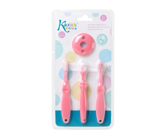 KIOKIDS SPAZZOLINO DENTI ROSA