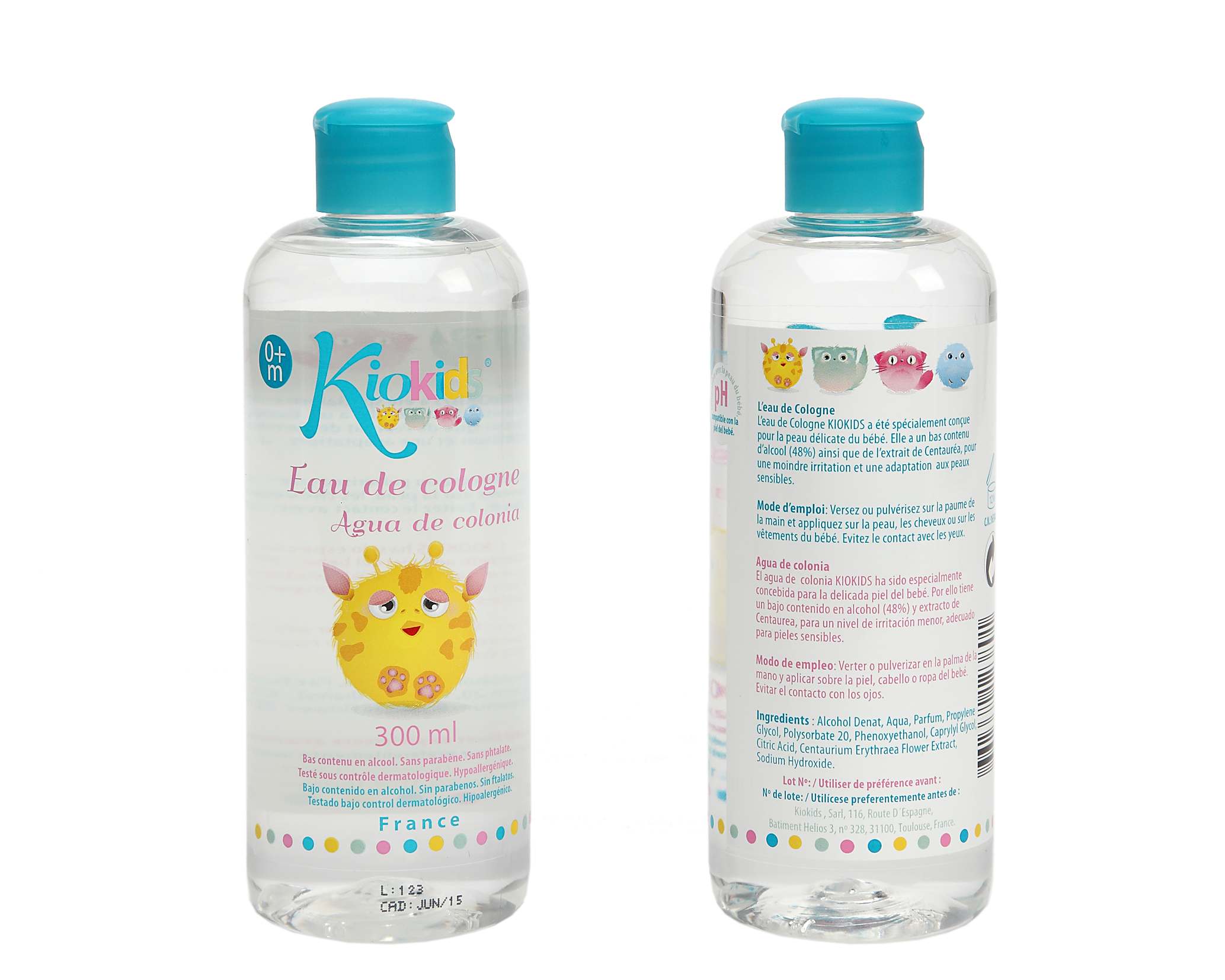 KIOKIDS COLONIA 300ML