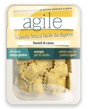 AGILE RAVIOLI CARNE S/LATTOSIO