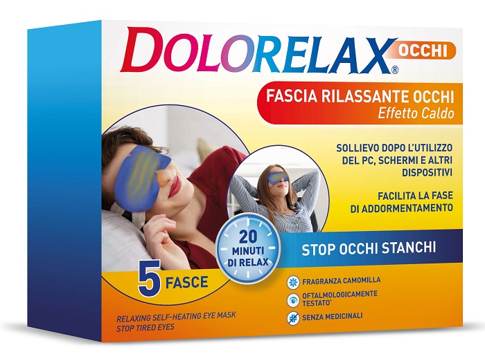 DOLORELAX FASCIA OCCHI 5PZ