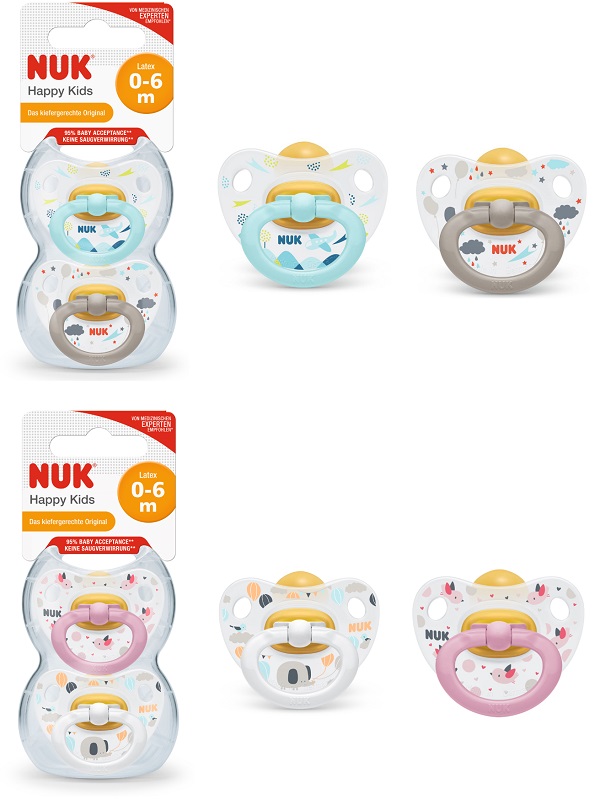 NUK SUCCH HAPPY KIDS LATT 0-6M