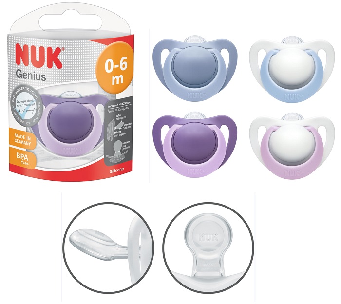 NUK SUCCHIETTO GENIUS SIL 0-6M