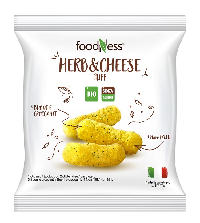 FOODNESS HERB&CHEESE PUFF 15G