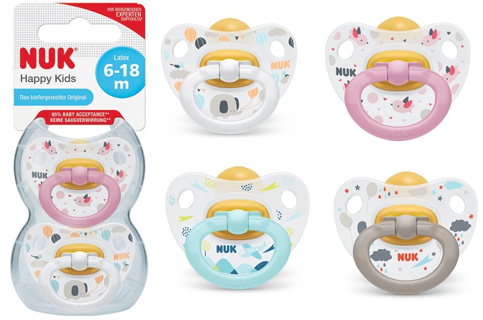 NUK SUCCH HAPPY KIDS LATT6-18M