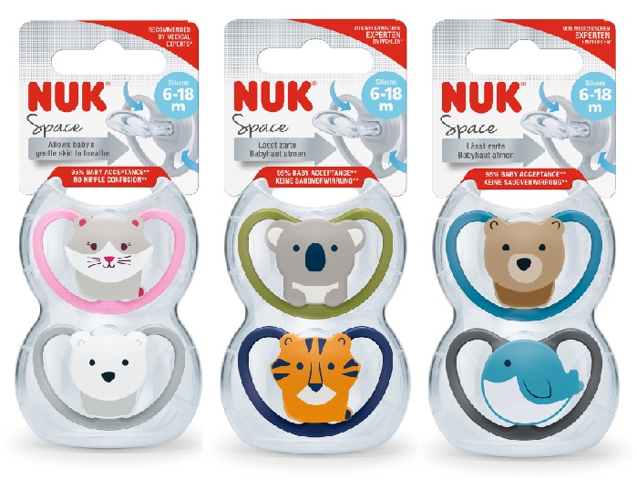 NUK SUCCHIETTO SPACE SIL 6-18M