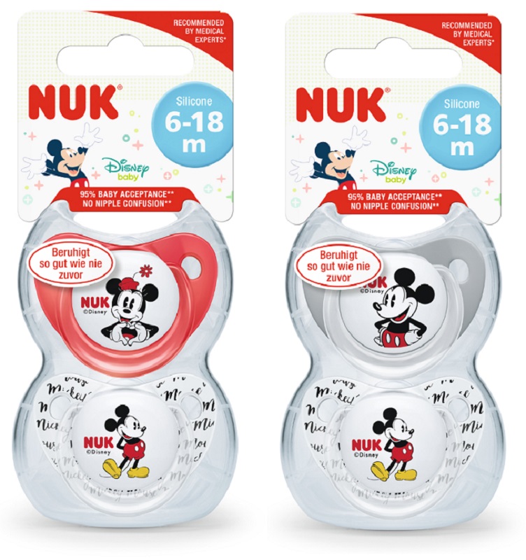 NUK SUCCHIETTO MICKEY SIL6-18M