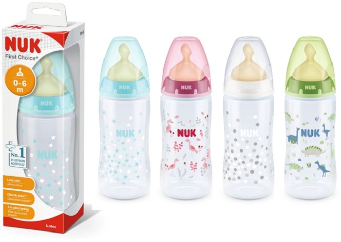 NUK BIBERON FC+ 300ML LATT0-6M