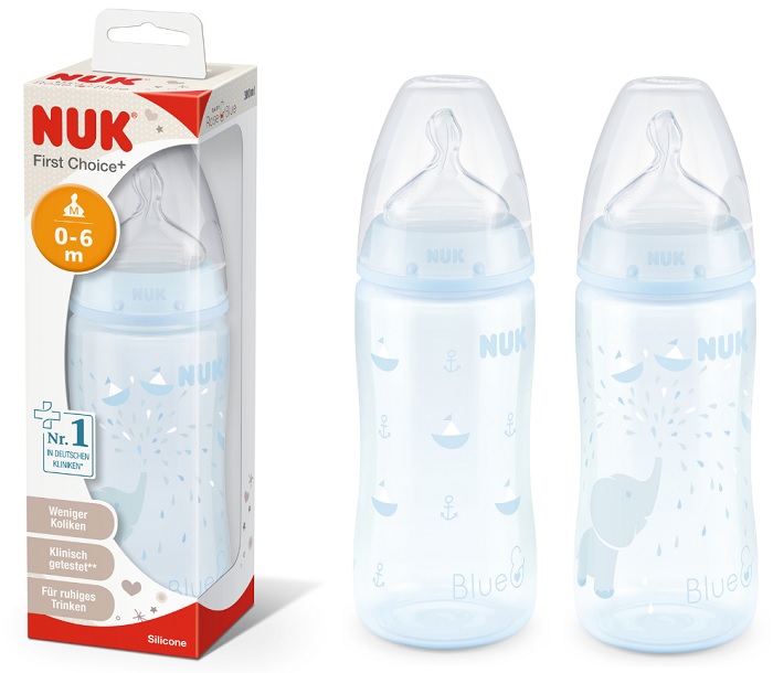 NUK BIB R&B PP300MLBLUE SI0-6M