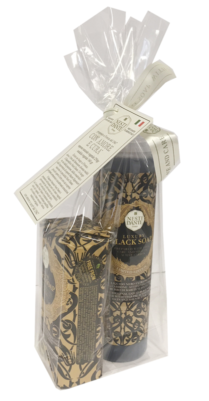 LUXURY BLACK SAPONE 250G+300ML LUXURY BLACK SAPONE 250G+300ML