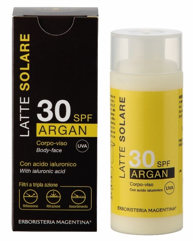 SOLARE ARGAN 30SPF 125ML LATTE