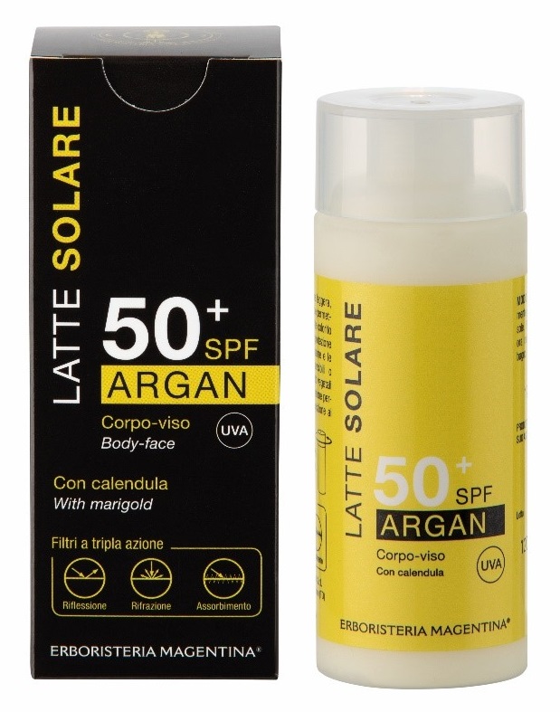 SOLARE ARGAN 50+ 125ML LATTE