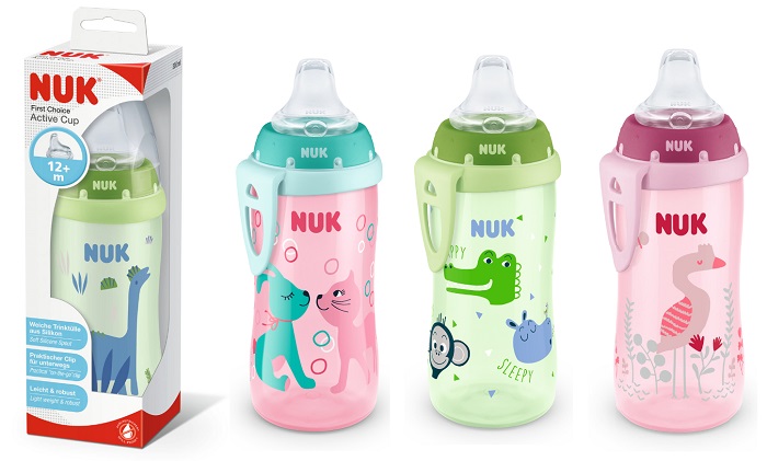 NUK ACTIVE CUP SIL +12M