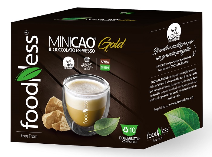 FOODNESS MINICAO GOLD DG 10CPS