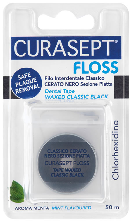 CURASEPT FLOSS CERATO NERO