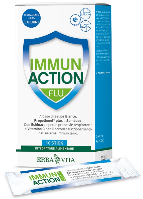 IMMUN ACTION FLU 10STICKPACK