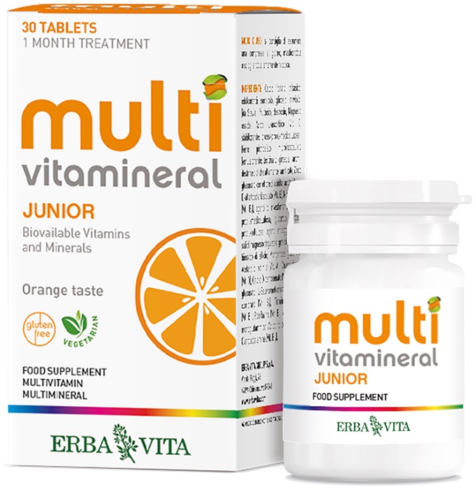 MULTIVITAMINERAL JUNIOR 30CPR