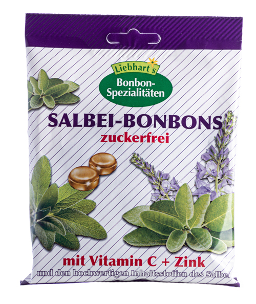 BONBONS BIO SALVIA C/ZINCO CAR